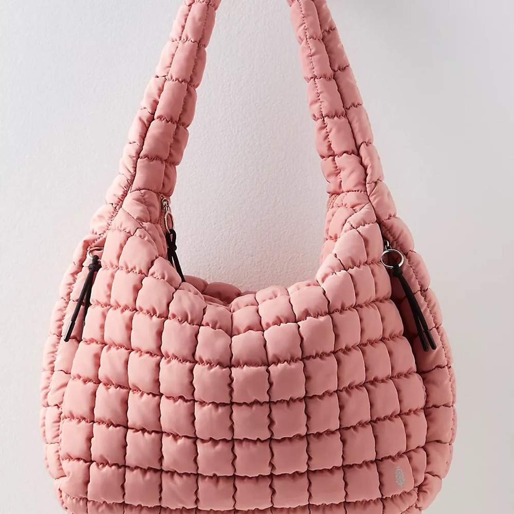FP Movement by Free People Blush Quilted Shoulder Bag